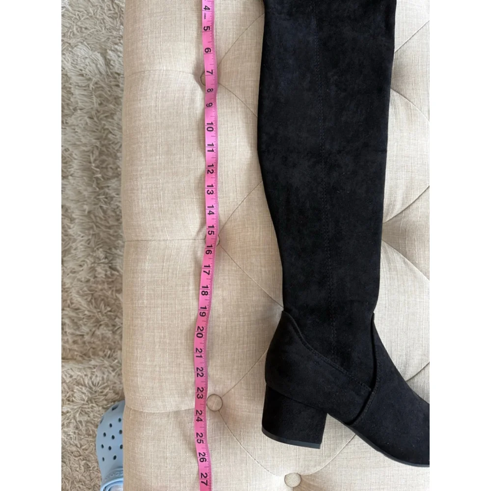 Women's NNG Black Over the Knee Boots Size 9